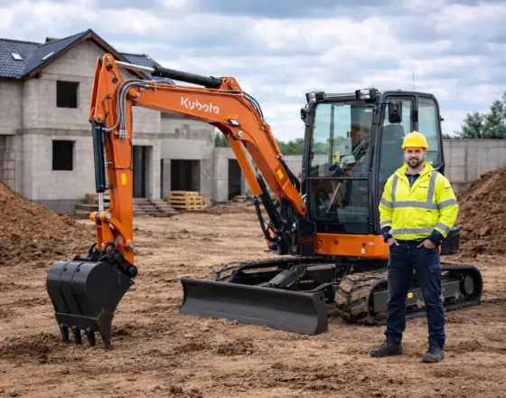 Pronájem bagru s obsluhou nebo bez obsluhy