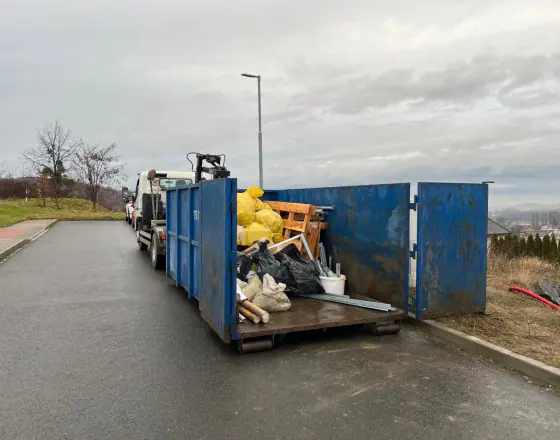 Jak funguje přistavení kontejneru na odpad