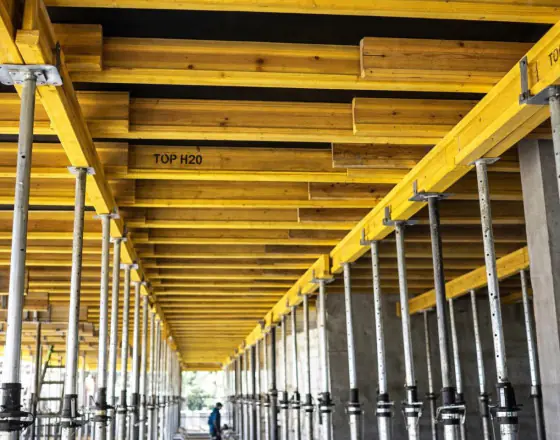 Pronájem bednění na stěny a stropy