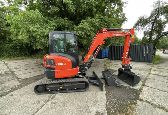 Minibagr KUBOTA 3,6t